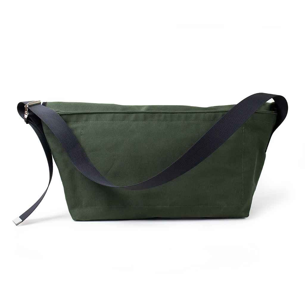 DE MARTINI* 3602 messenger bag (canvas olive) - BLUE LUG GLOBAL