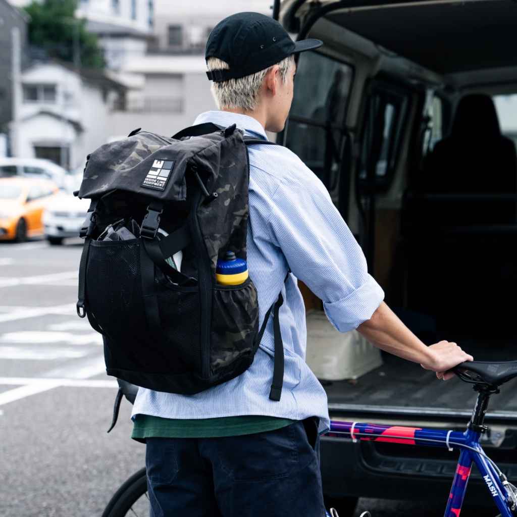 ILE* race day bag (gray) - BLUE LUG GLOBAL ONLINE STORE