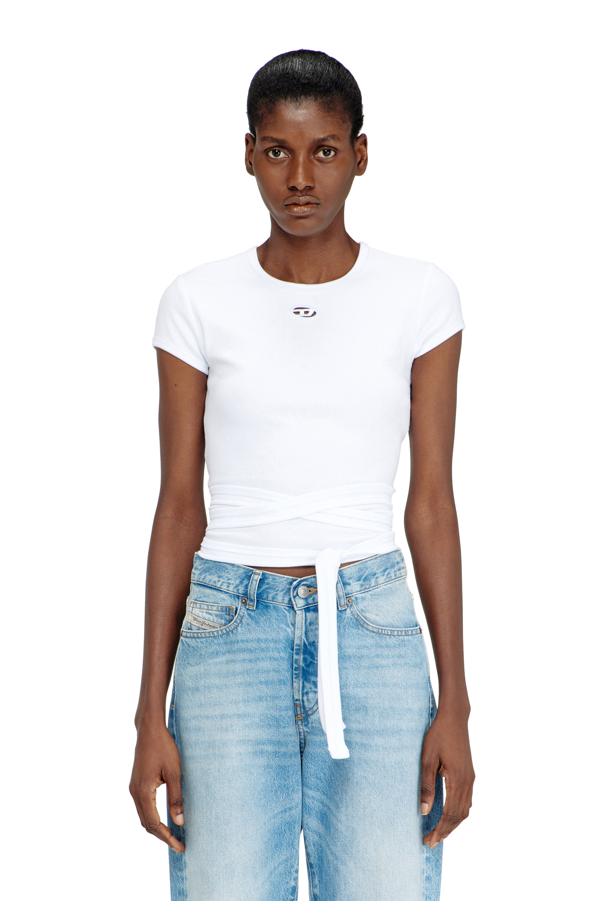 Women's T-shirts: Tank-, Bandeau-, Logo-Tops | Diesel® Official