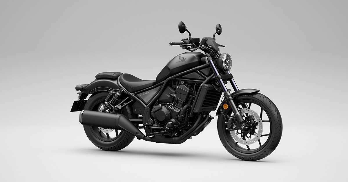 大型クルーザーモデル「Rebel 1100」シリーズの一部仕様を変更する