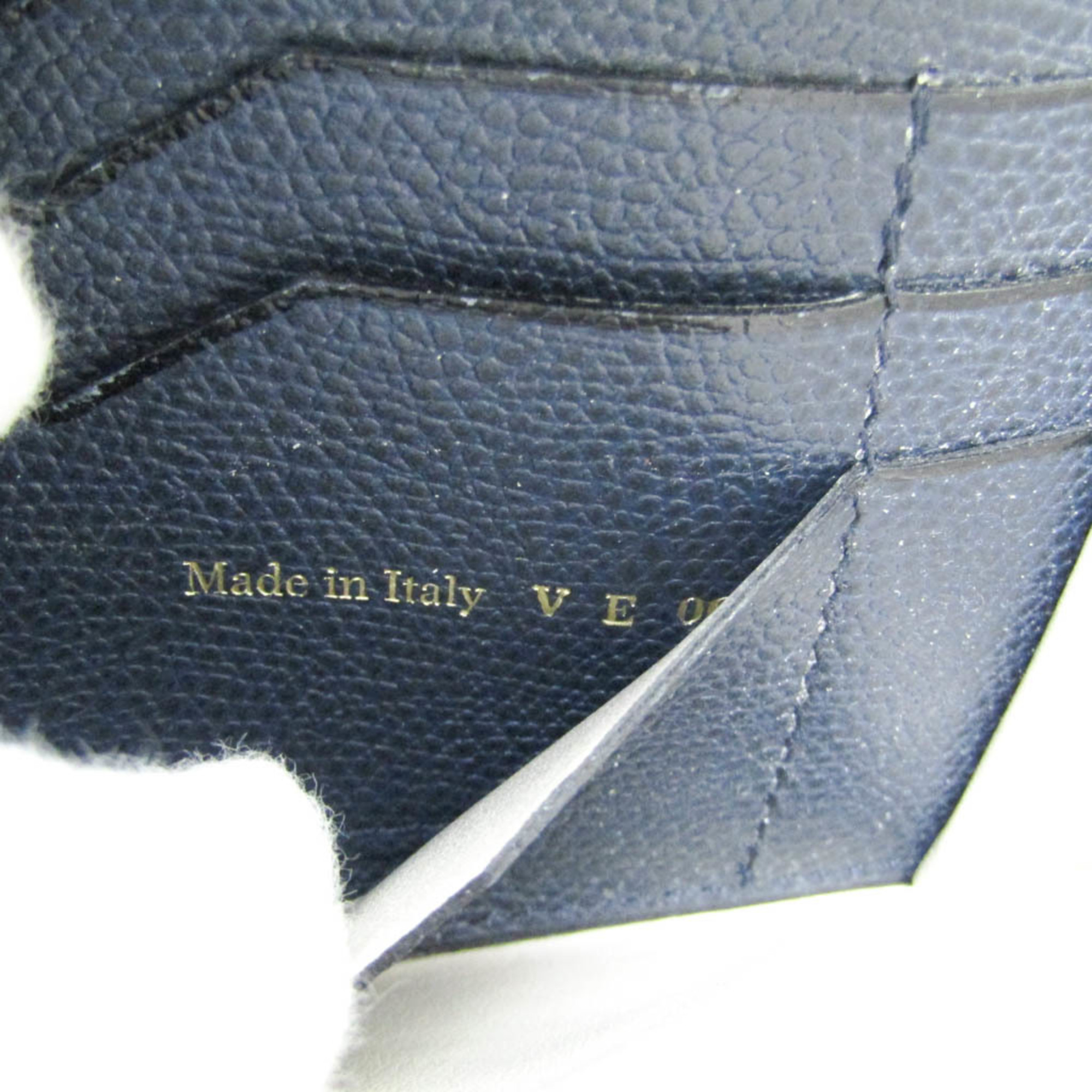 ヴァレクストラ(Valextra) パンチ 小銭入れ付き長財布/3カード V9U14