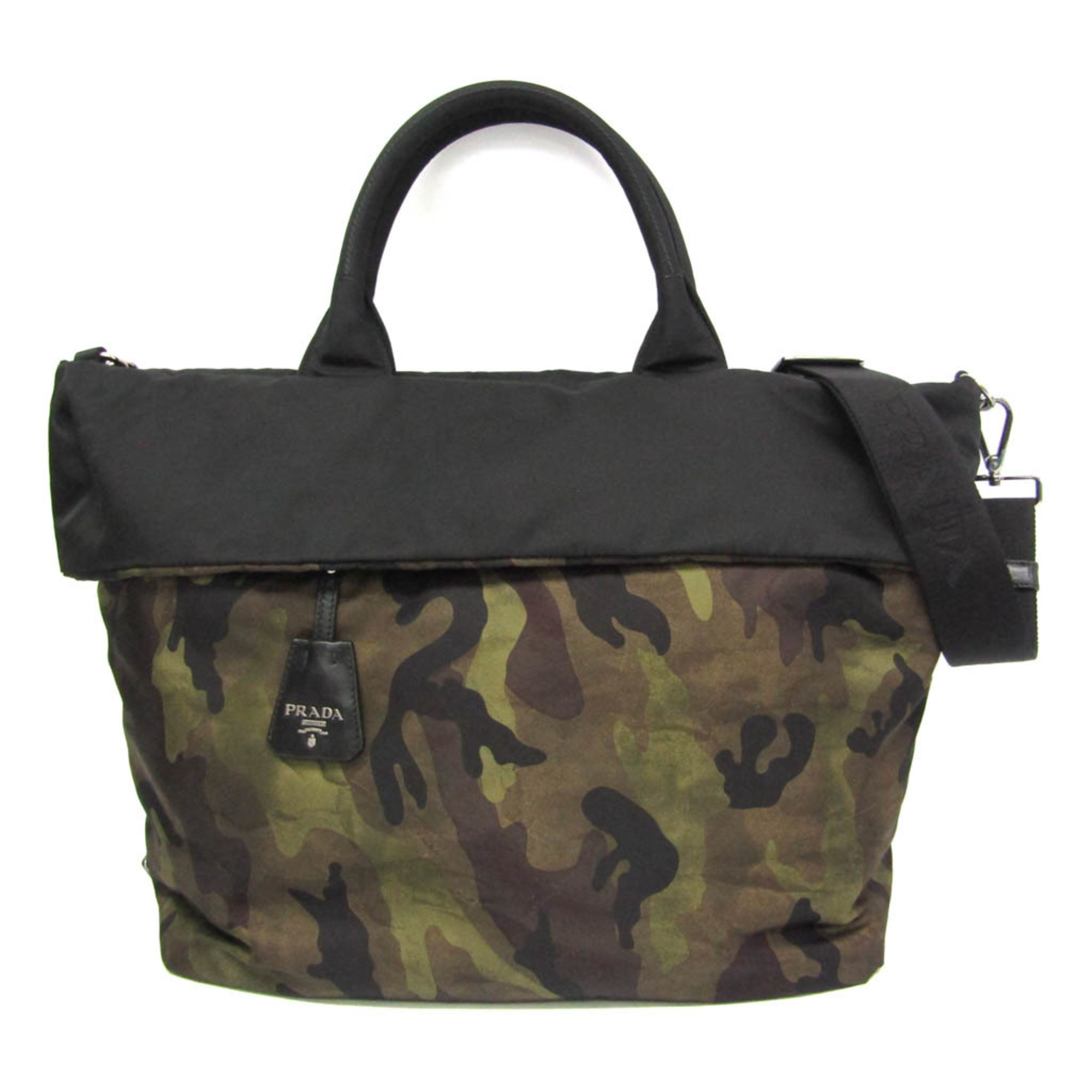 プラダ(Prada) リバーシブル BR4521 レディース ナイロン,レザー