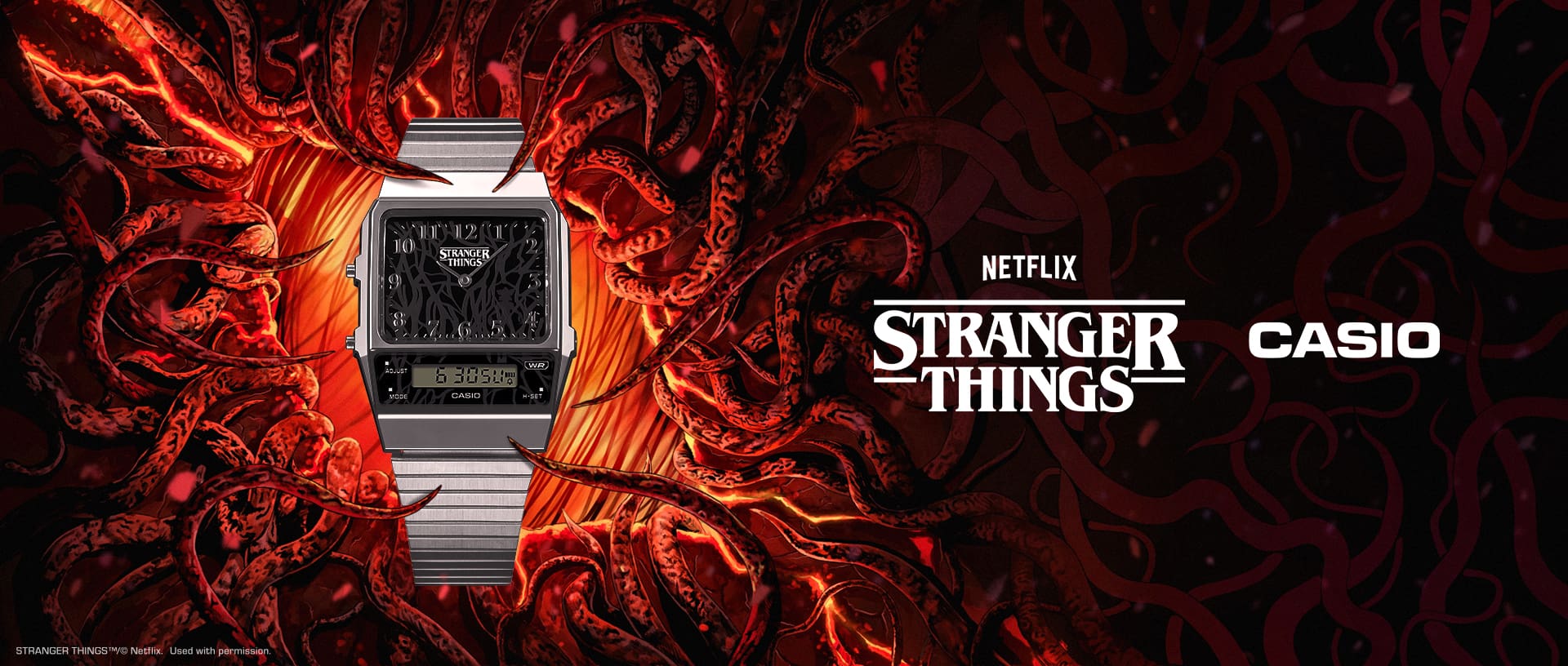 Stranger Things“ Second collaboration model | CASIO