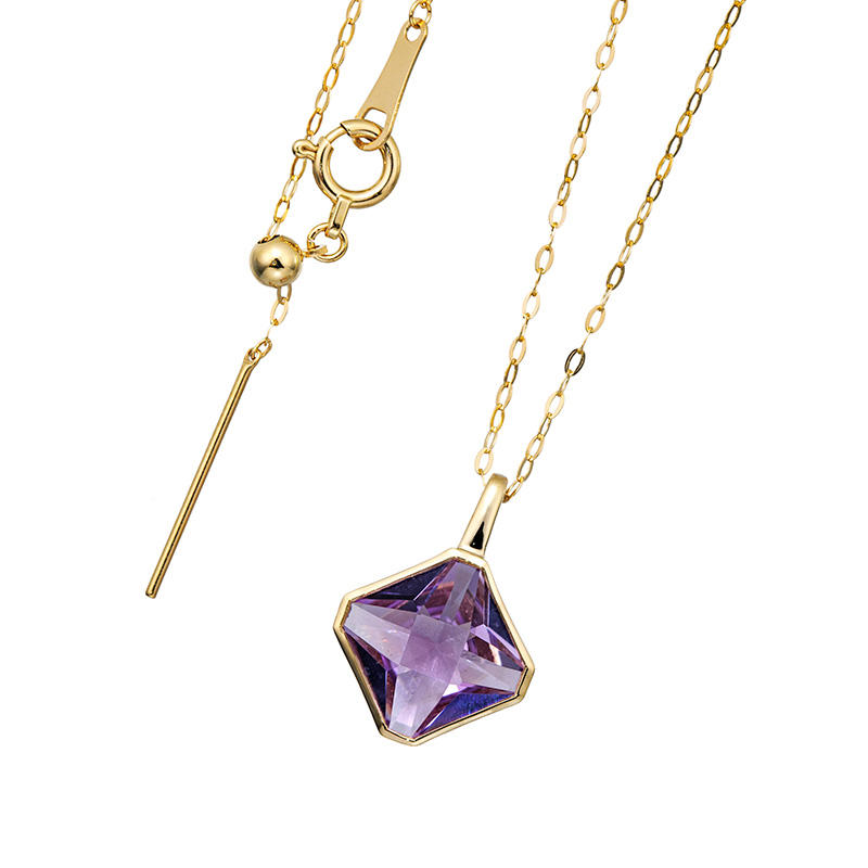 K18YG ペリドット チャーム PE 約6.00ct ｜ JEWELRY SQUARE