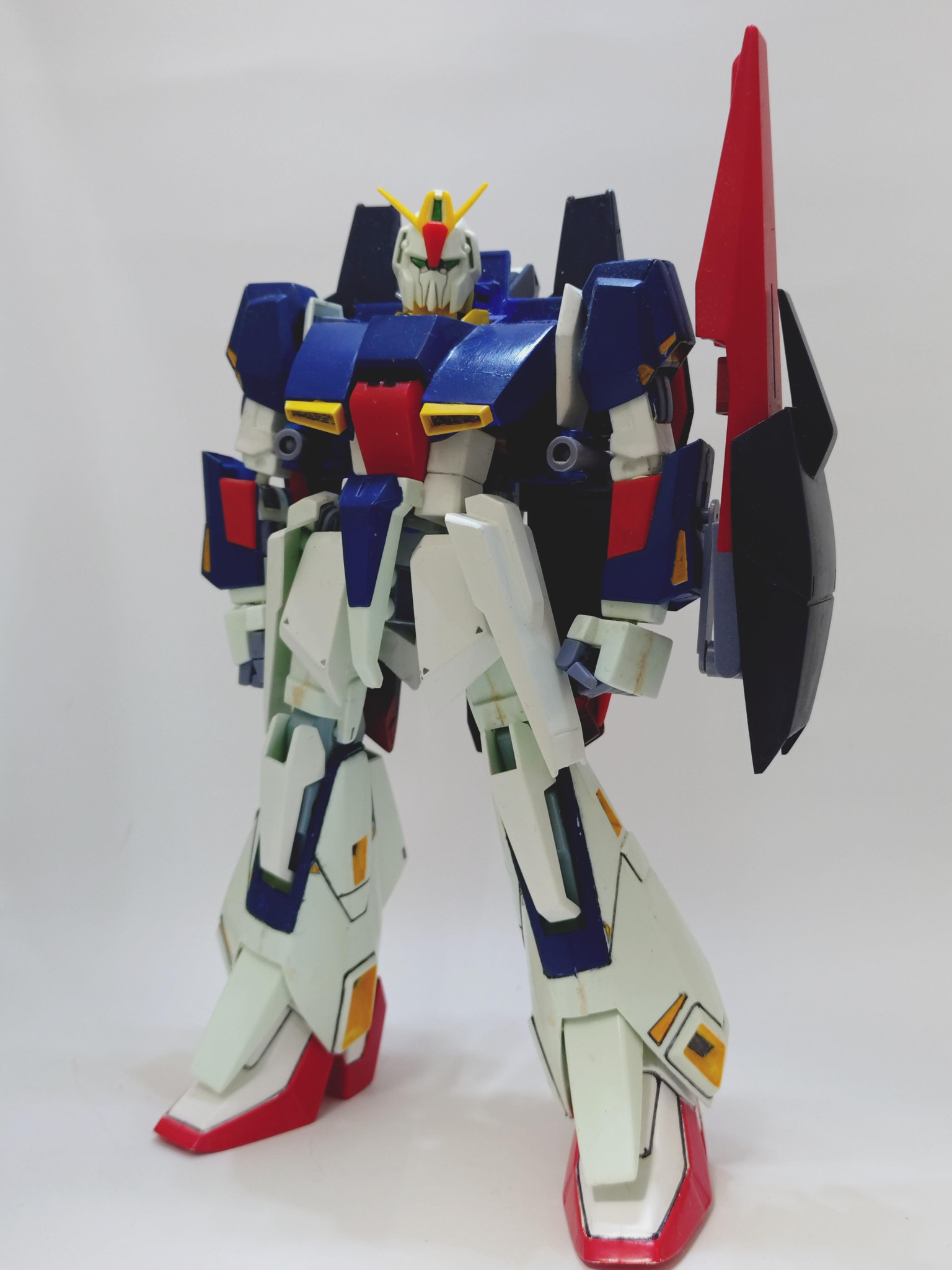 旧キット1/100 Zガンダム 〜胸部少なめ、カッコ良さマシマシ