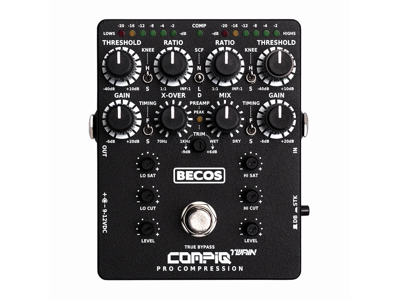 Becos announces the CompIQ TWAIN Dual-Band/Stacked Pro Compressor
