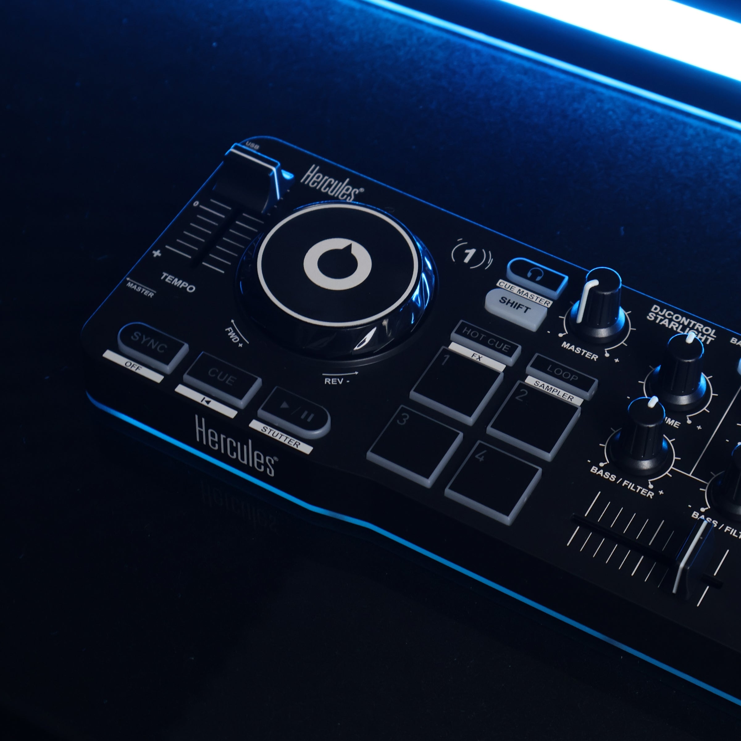 Hercules DJ DJControl Starlight Pocket USB DJ Controller