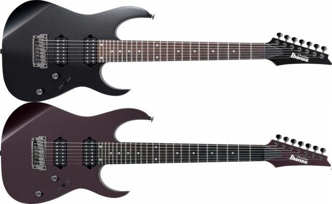 NAMM2014】【エレキギター】DiMarzio搭載ノントレモロ7弦RG Ibanez