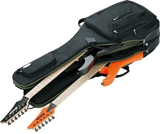 ギターケース】ギター2本を収納可能、さらに分離しても使用可能