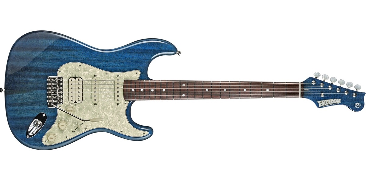 Freedom Custom Guitar Research ST Pepper Semi Solid｜人気モデルに
