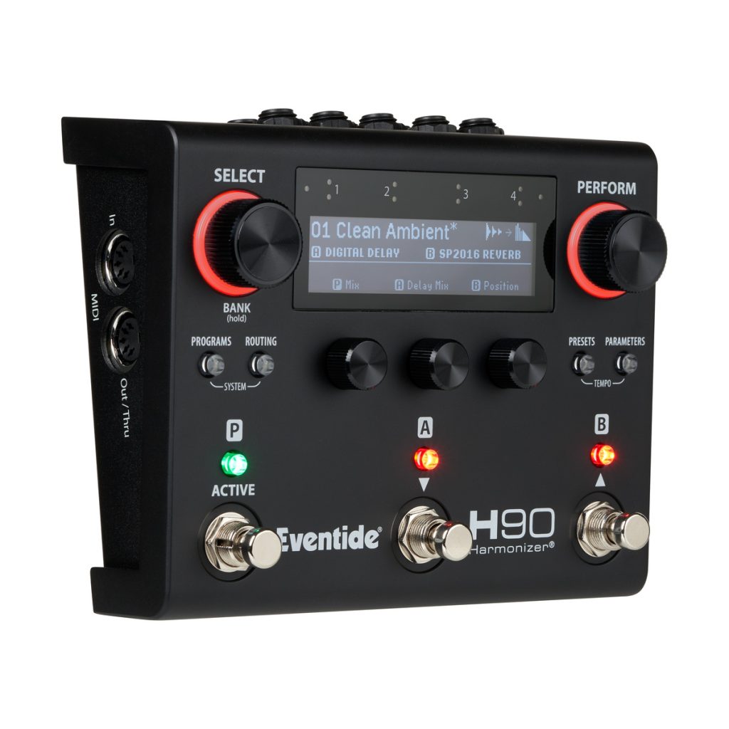 EventideのフラッグシップエフェクトペダルH90 Harmonizerに限定カラー