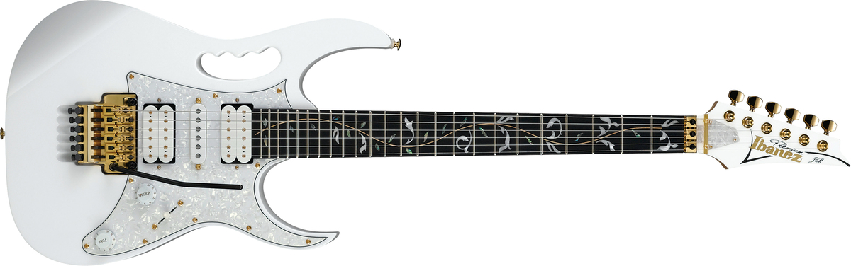 Ibanez JEM7VP-WH】Steve Vaiシグネチャーの最新ホワイトモデル登場