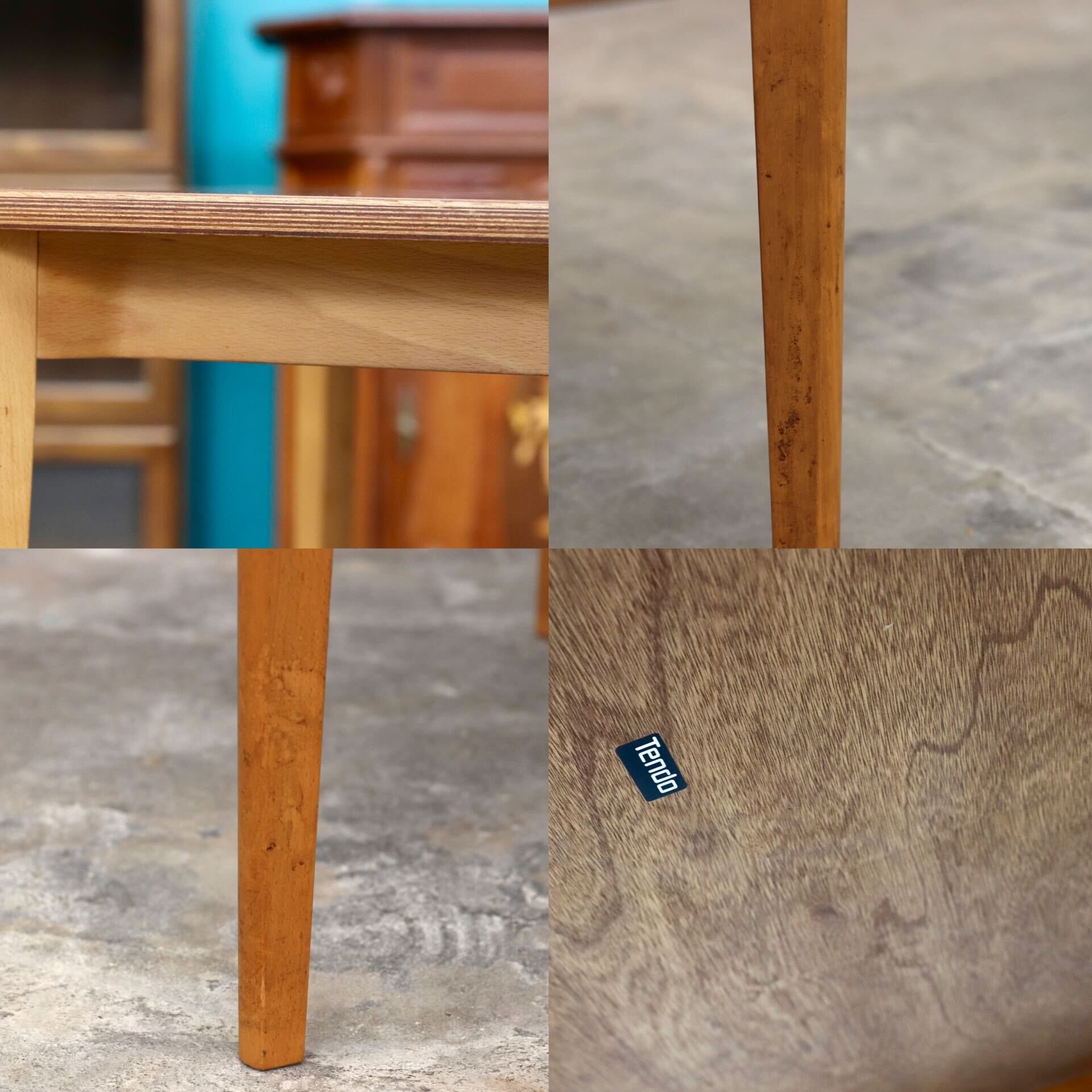 GMIK96○天童木工 / Tendo 水之江忠臣 ブックテーブル ダイニング