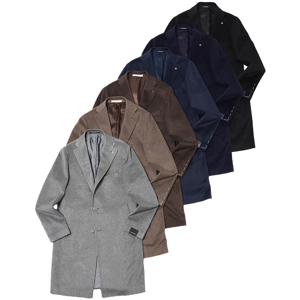 TAGLIATORE（タリアトーレ）カシミアフランネルチェスターフィールド