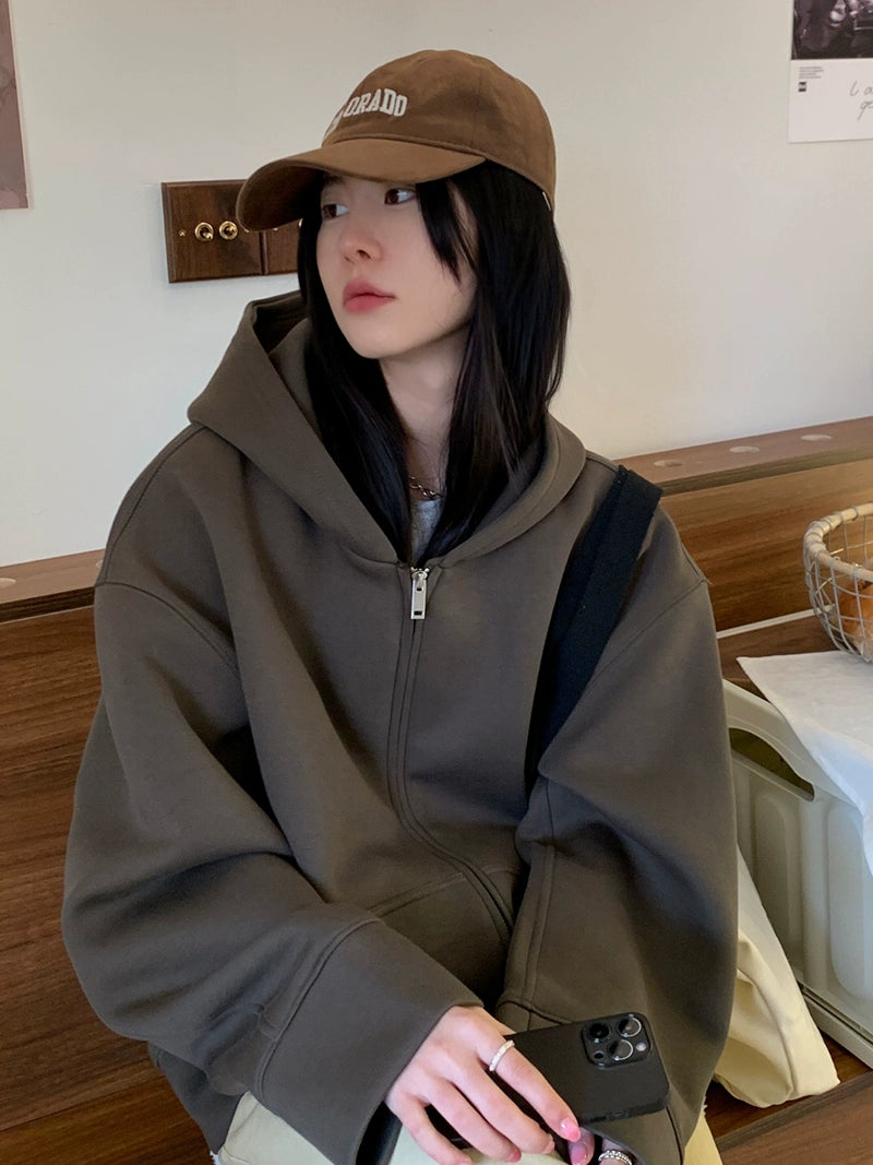 ボリュームジップパーカー 1767 – gypsophila