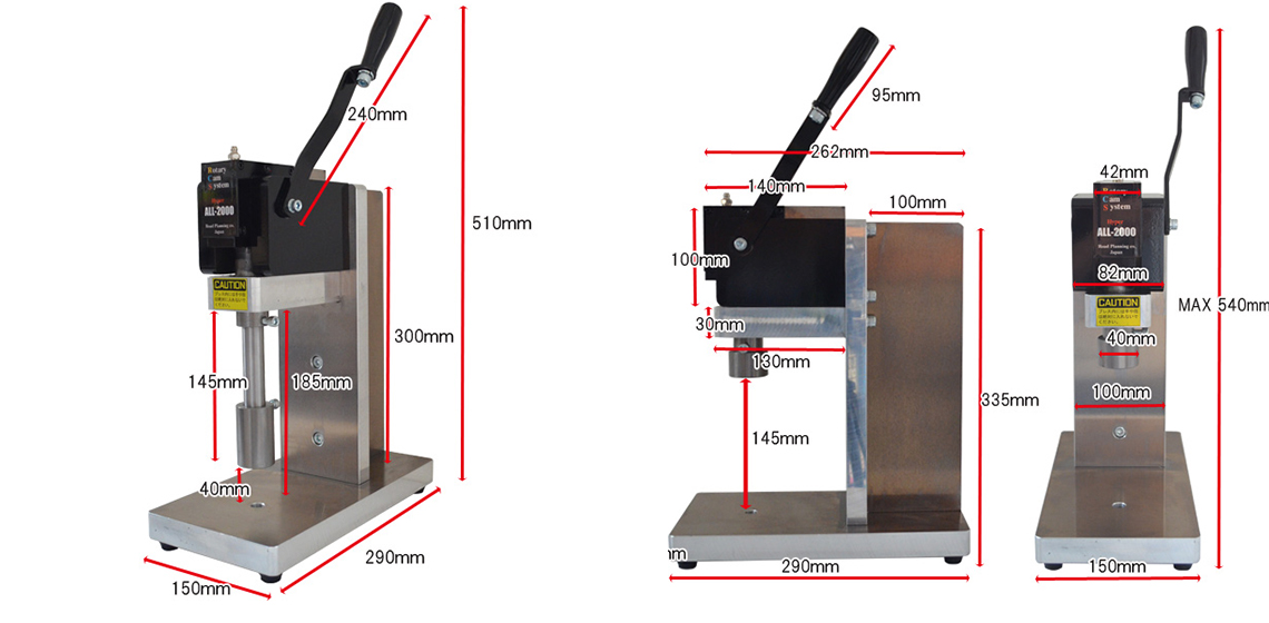 レザークラフト万能機 ALL-2000 | 株式会社ロードプランニング