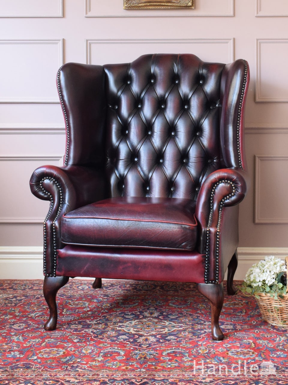 アーコール社のアンティークソファ、1人掛けのラウンジチェア