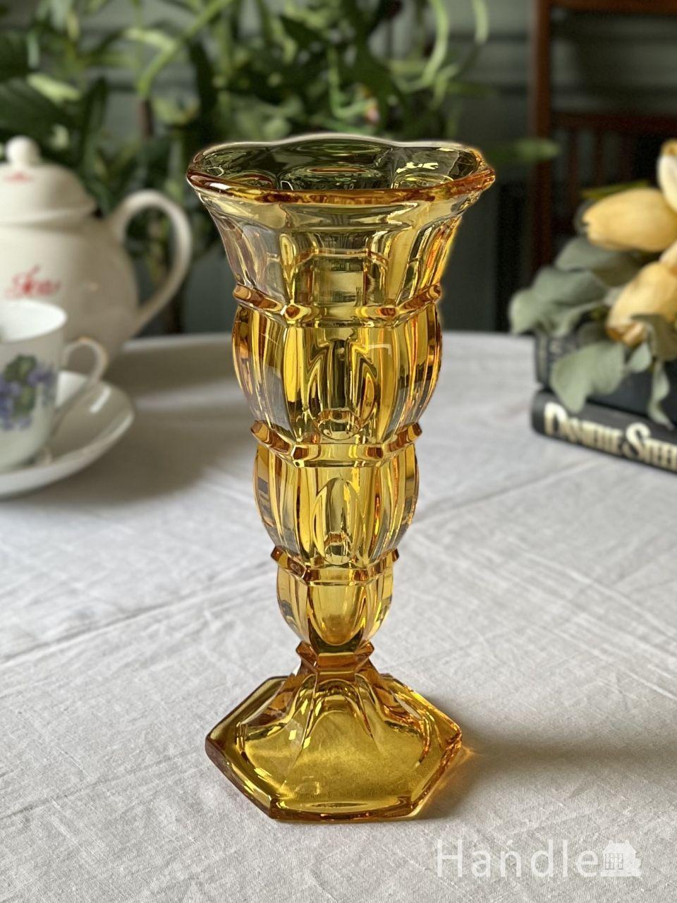 イギリスから届いたアンティークの大きな壺、Crown Devon（クラウン