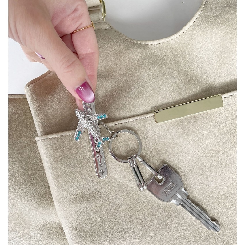 飛行機 Bagキークリップ（ピンク）(ピンク): HANEDA Shopping | HANEDA