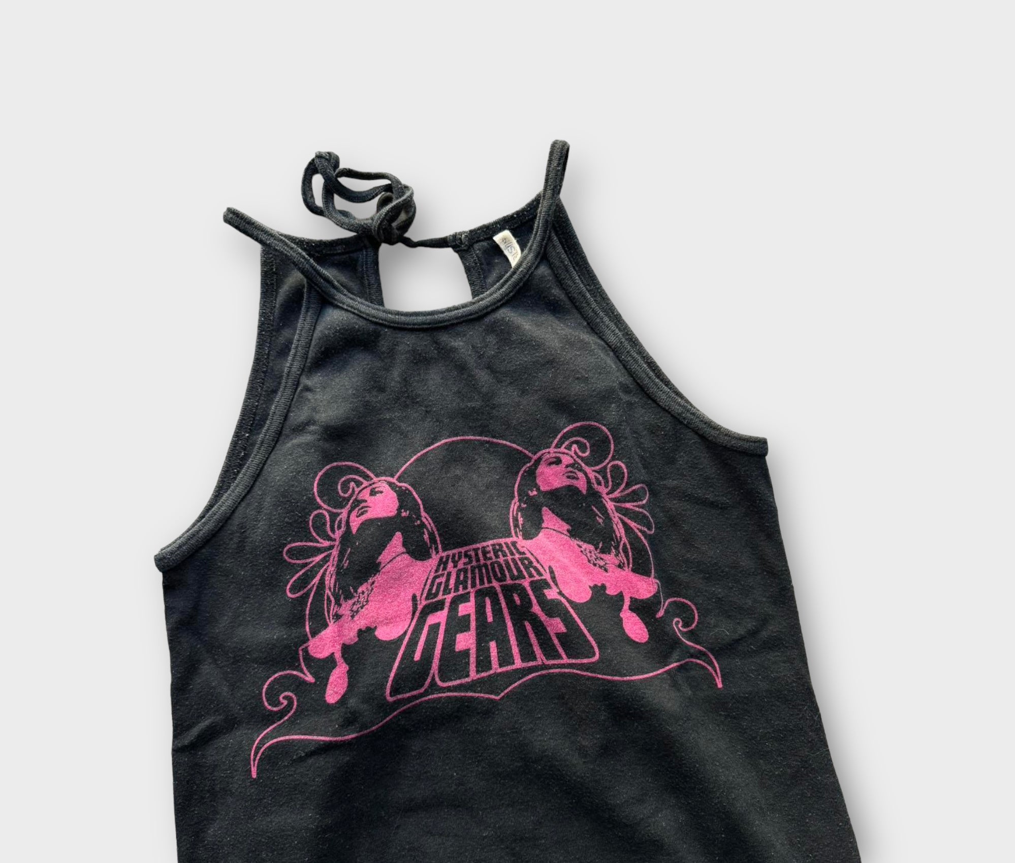hysteric glamour early 2000s black tank top – hachi archive