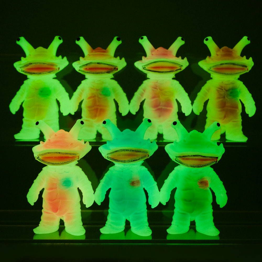 ブルマァク発！キュートなミニソフビ「ちびブースカ7体セット」「ちび