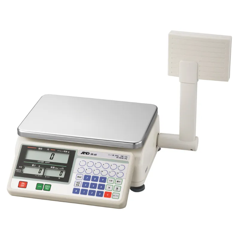 ㈱エー・アンド・デイ A&D 検定付 上皿料金はかり SQ-6K 両面表示標準