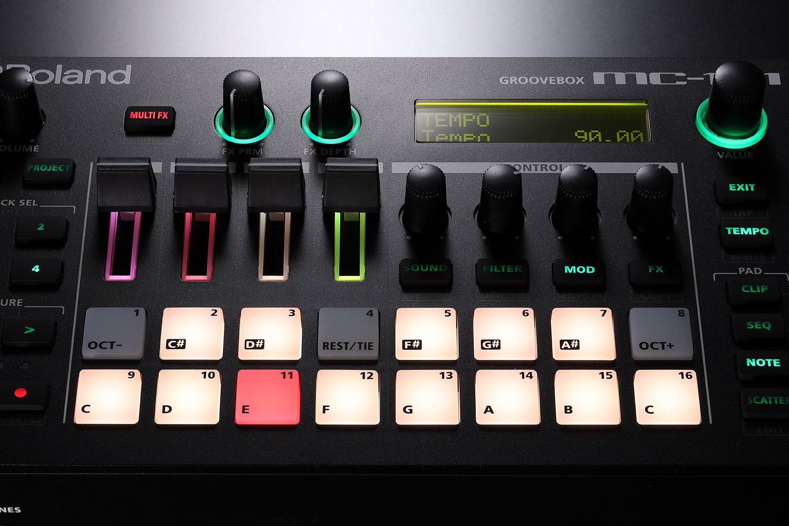 Roland『GROOVEBOX MC-101』ミニ・シーケンサー – Haluna Guitar Studio