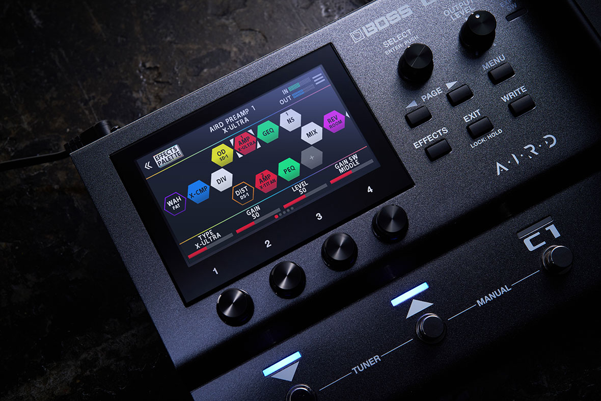 BOSS『GX-10』小型マルチエフェクター – Haluna Guitar Studio