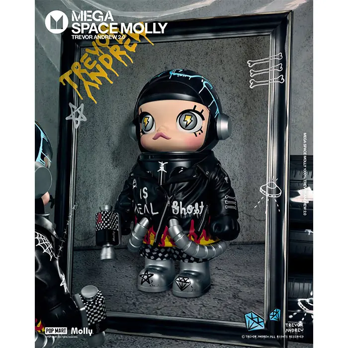 Popmart - Mega Space Molly 400% Trevor Andrew - HALOSHOP