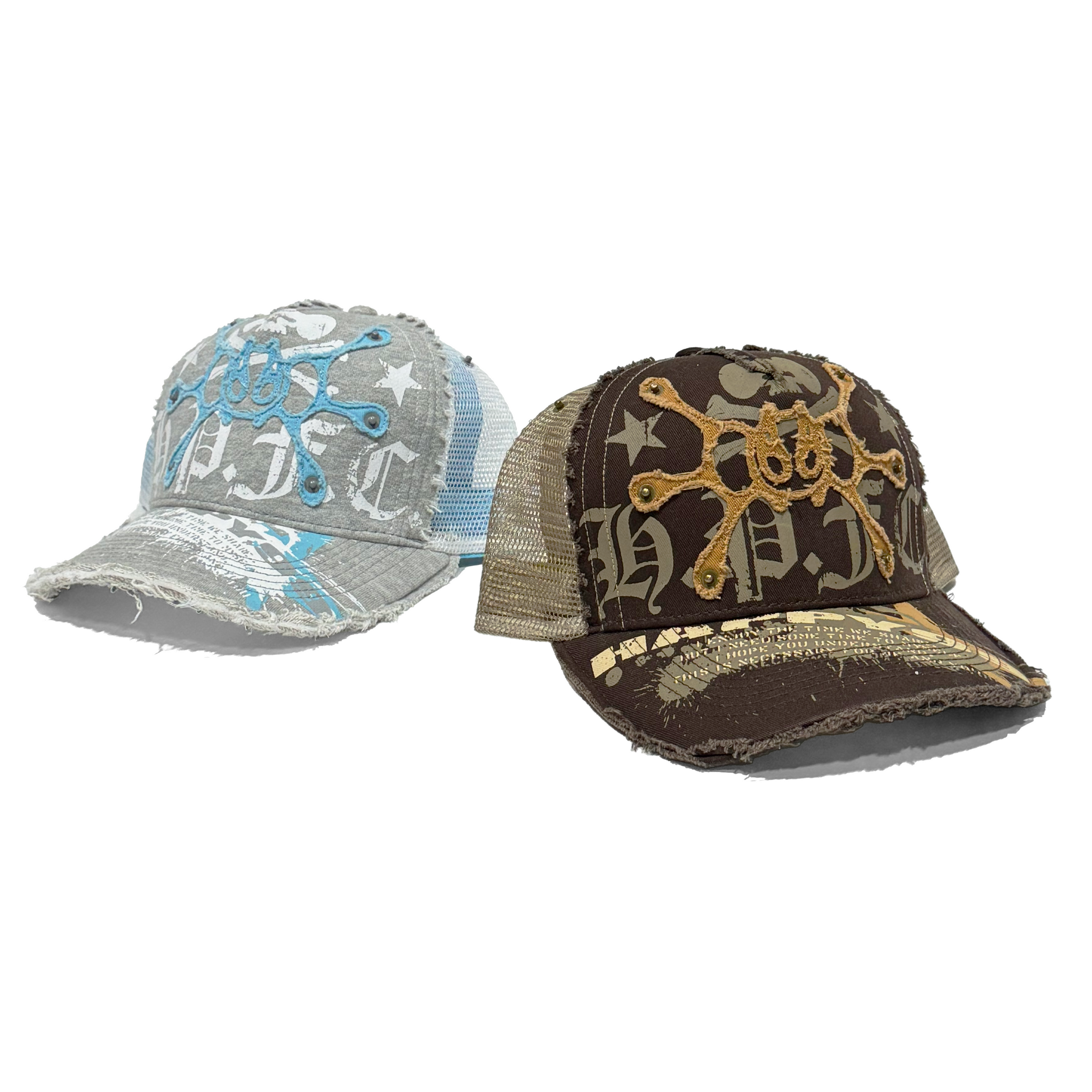 H.P.F.C. Trucker Hat - Brown| Happy99