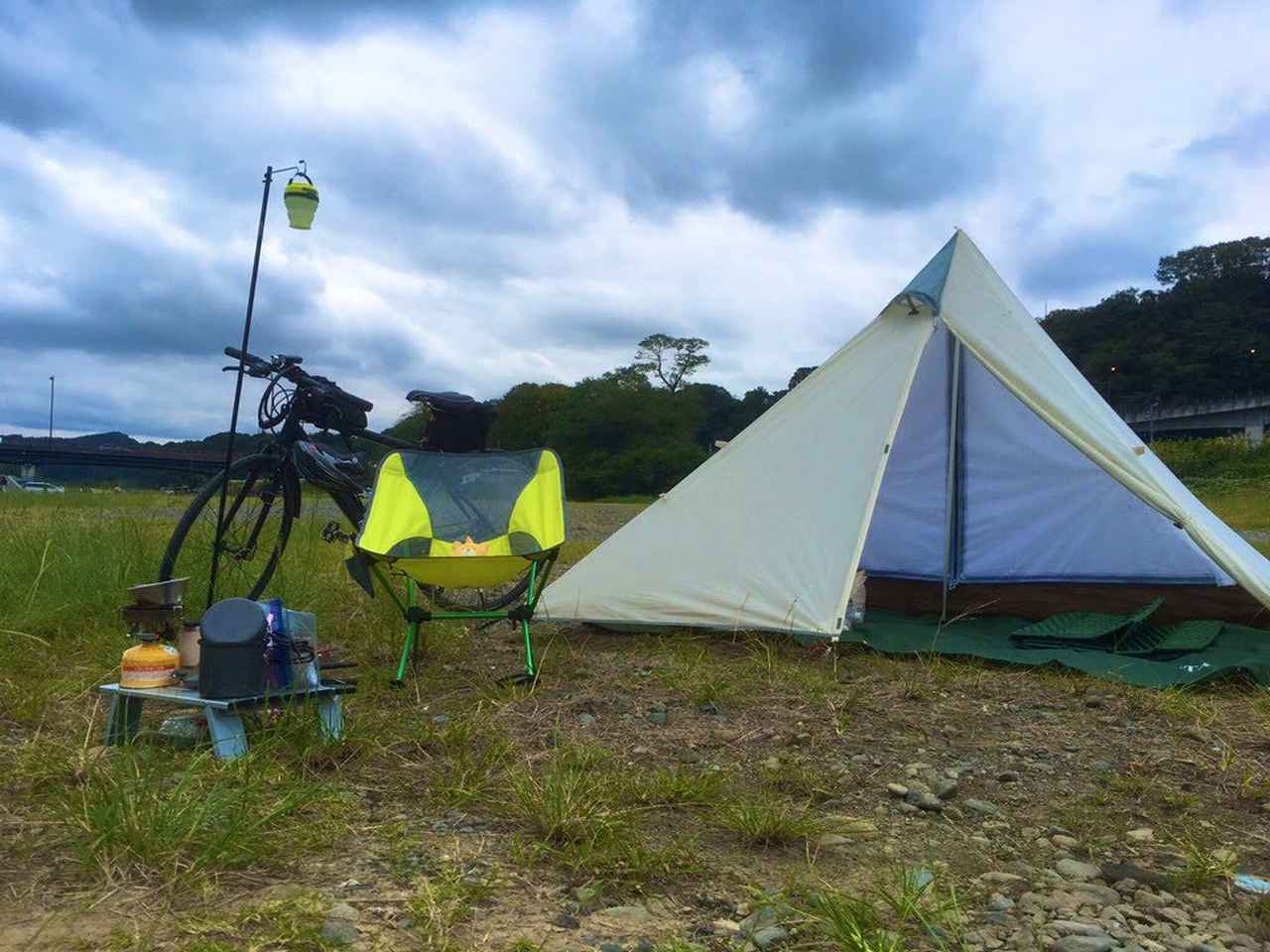 自転車キャンプ（テント）】人気のテンマクデザインのパンダテントは