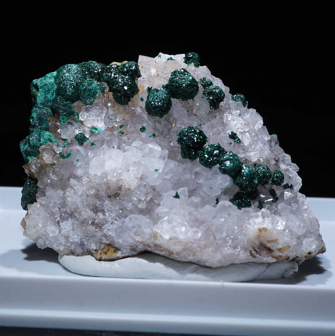 コンゴ産 マラカイト・水晶 – 天然石ハッピーギフト