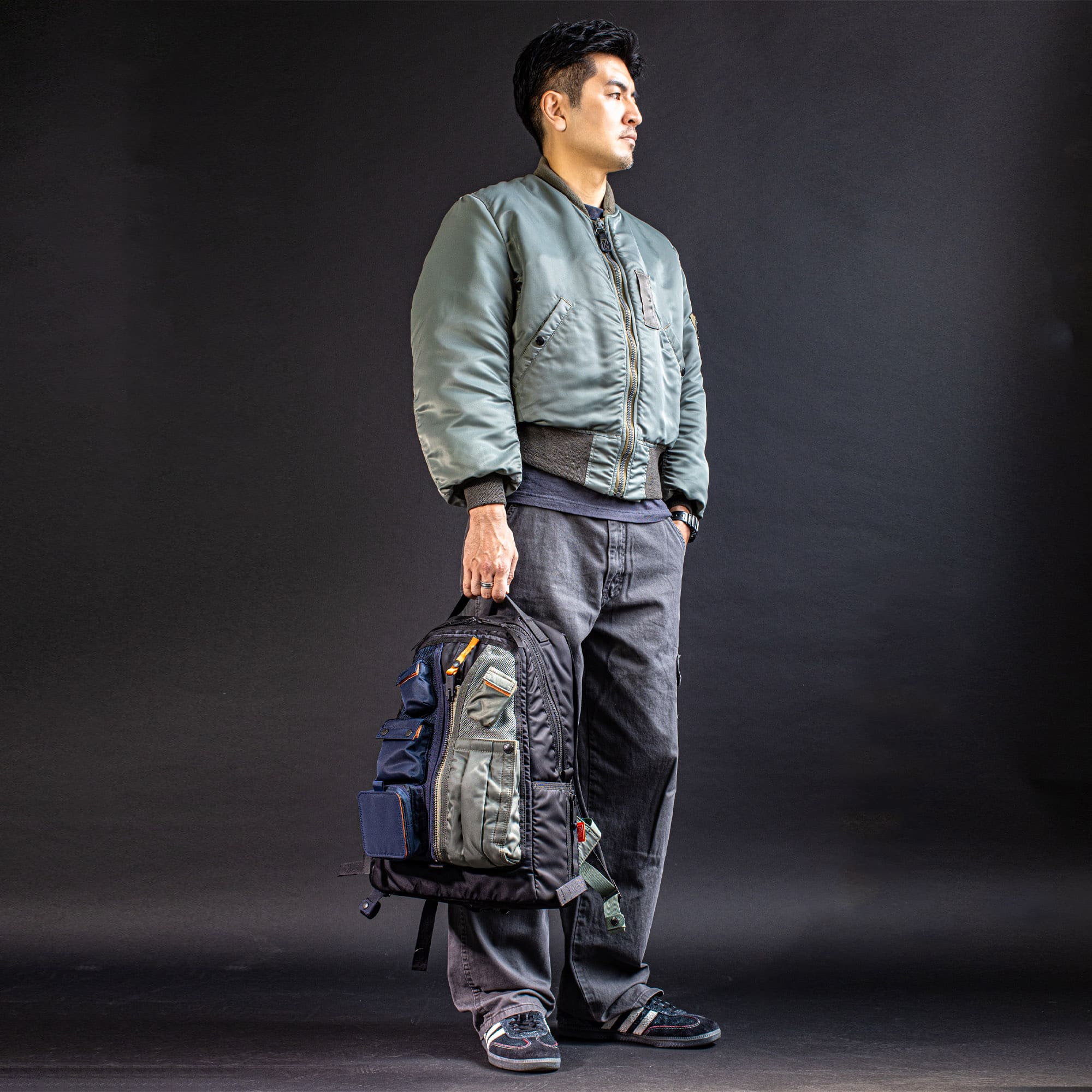 公式】HARVEST LABEL フライヤーズ 70XX バックパック リュック メンズ