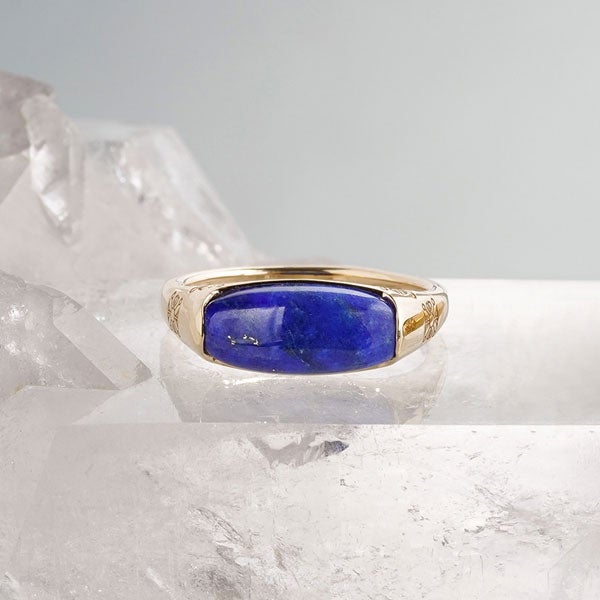 Lapis lazuli ring 2.48 /ラピスラズリ 12号 | Hariqua-パワーストーン
