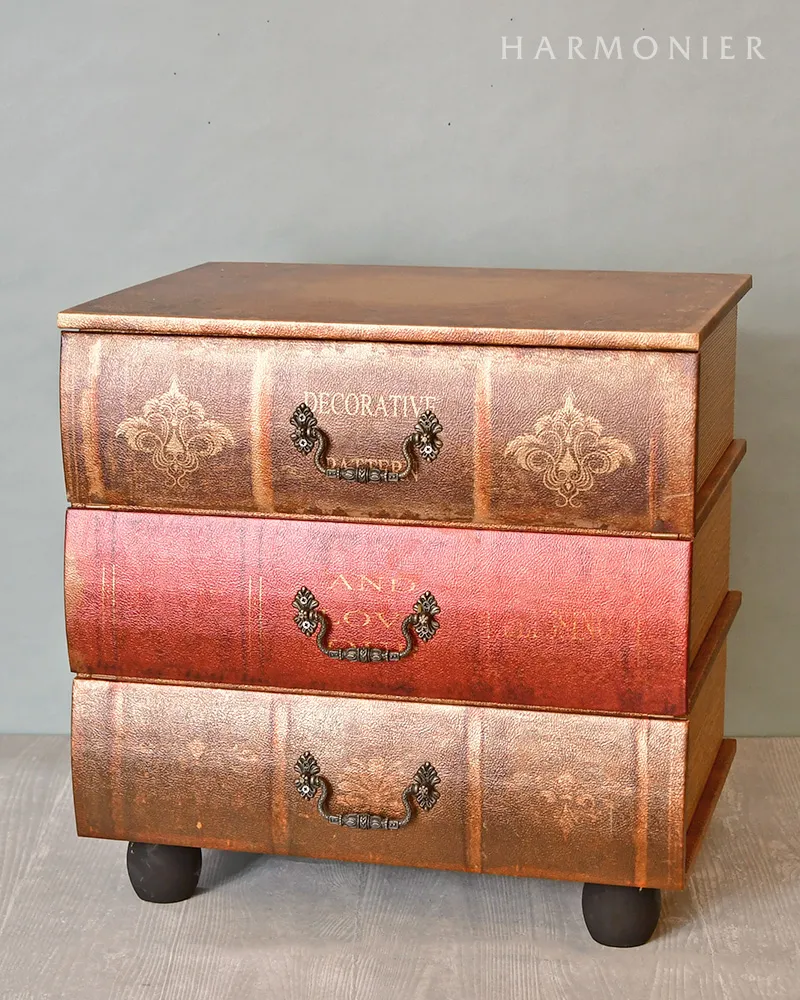 アンティークブックチェストS/40x40cm｜輸入雑貨の通販 | 輸入雑貨の