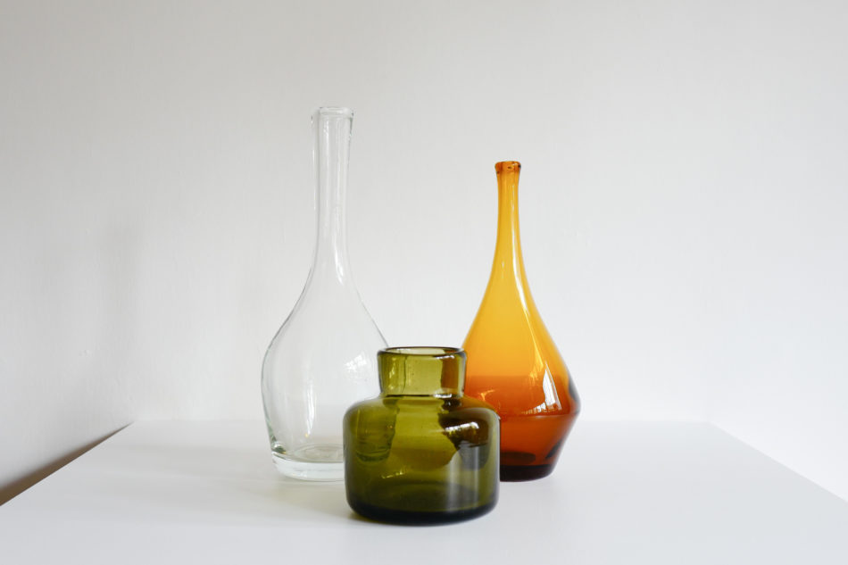 Alexandre Kostanda (VERVAL VALLAURIS) / Glass vases - HARRYS