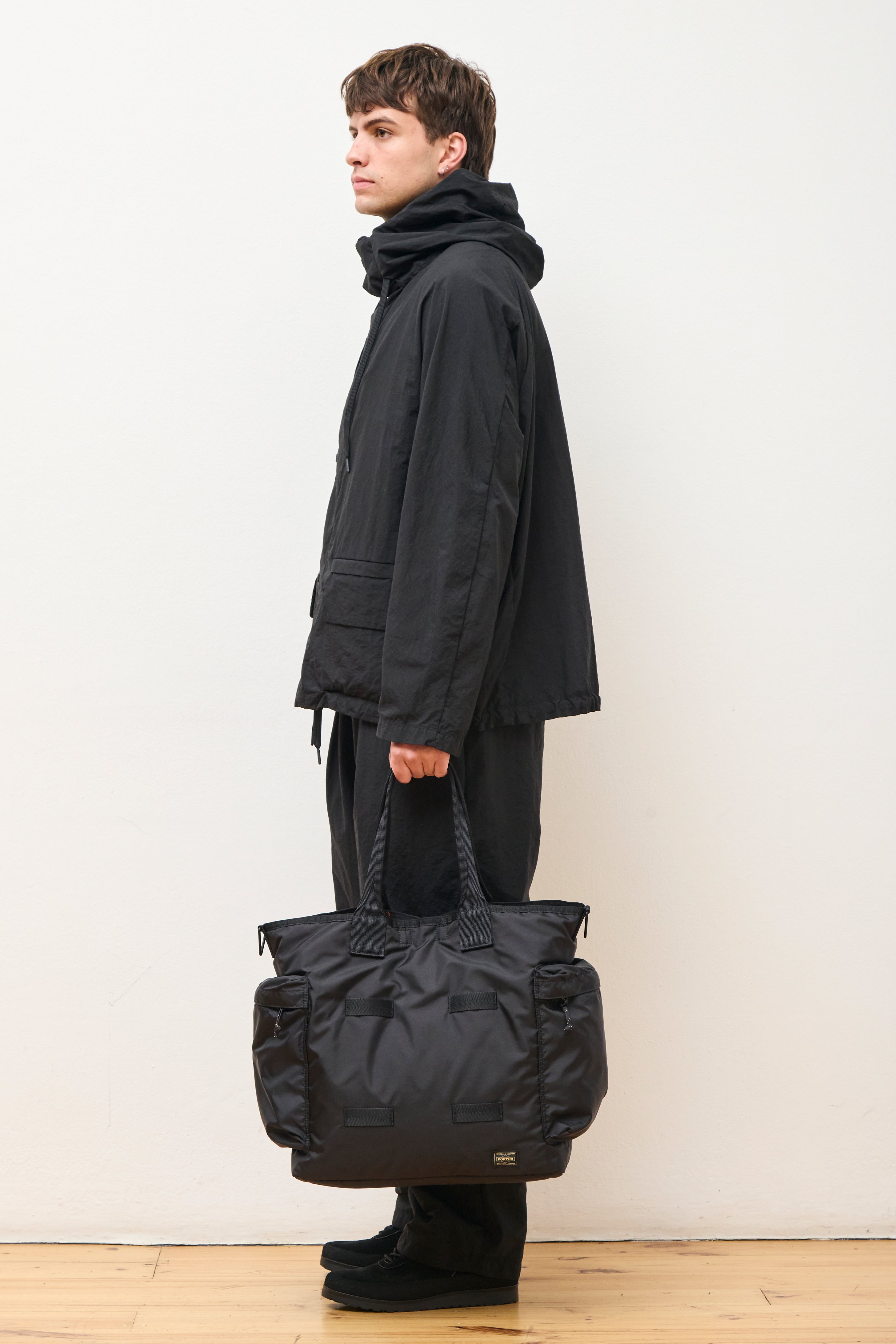 Porter Yoshida & Co. Force 2Way Tote Bag Black