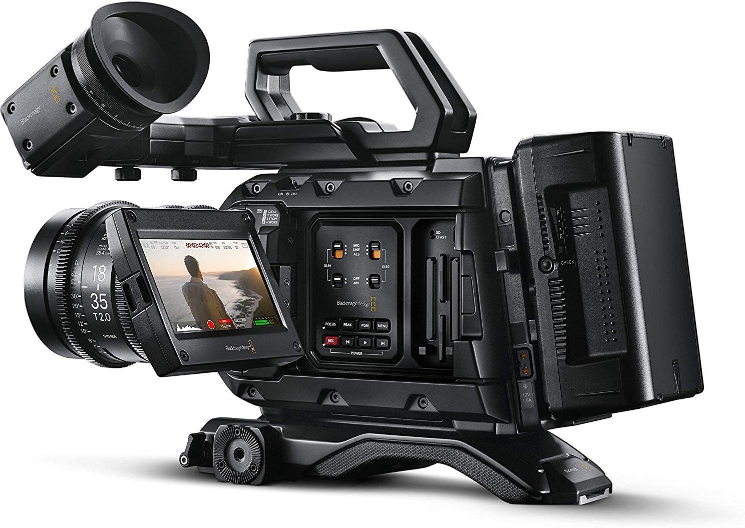 Blackmagic Ursa Mini Pro 4.6K – MP&E Cameras and Lighting
