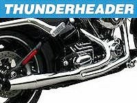 ハーレー、エボリューション・ダイナ サンダーヘッダー(THUNDER HEADER
