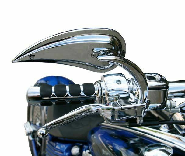 アレンネス ラッドIIIダイキャスト・ミラー クローム 右 |ハーレー