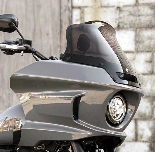 クロックワークス KOLOR FLARE ウインドシールド 8インチ ブロンズ