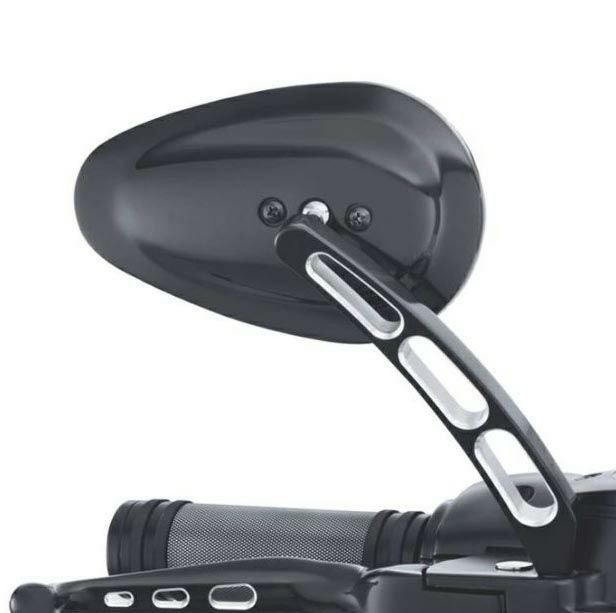 ハーレー用 エンパイア ミラーセット ブラック/シルバー |ハーレー