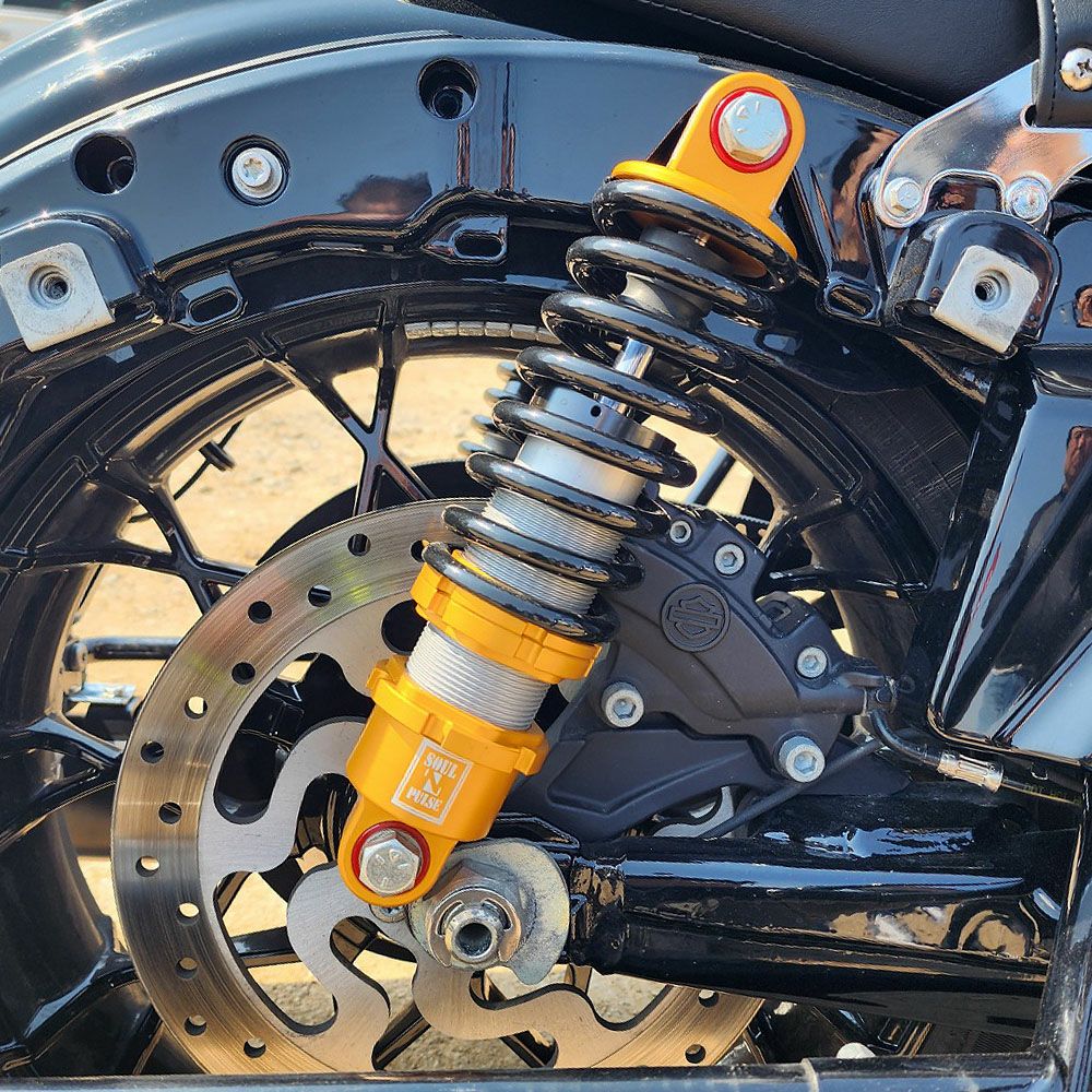 Drag Specialties ローダウン・サスペンション 10.5インチ ブラック