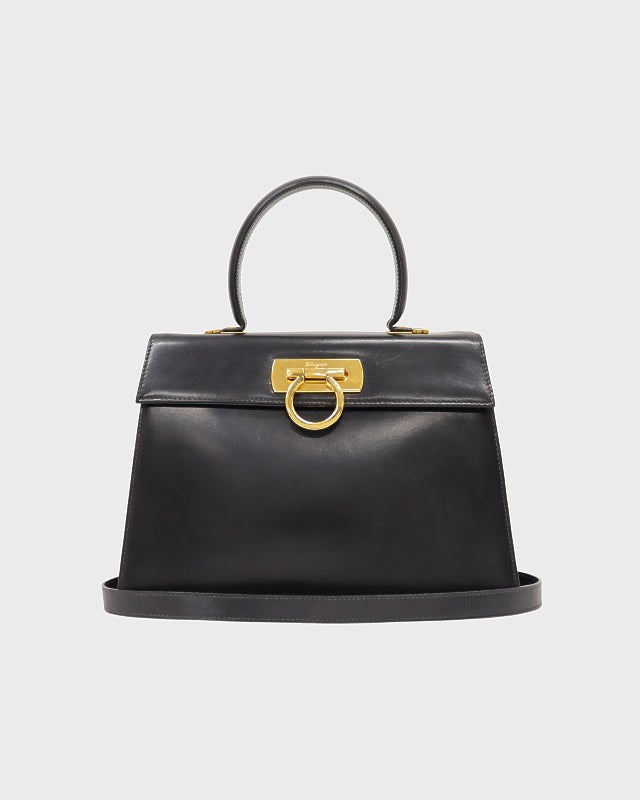 Ferragamo ガンチーニ金具2Wayバッグ | Hedy