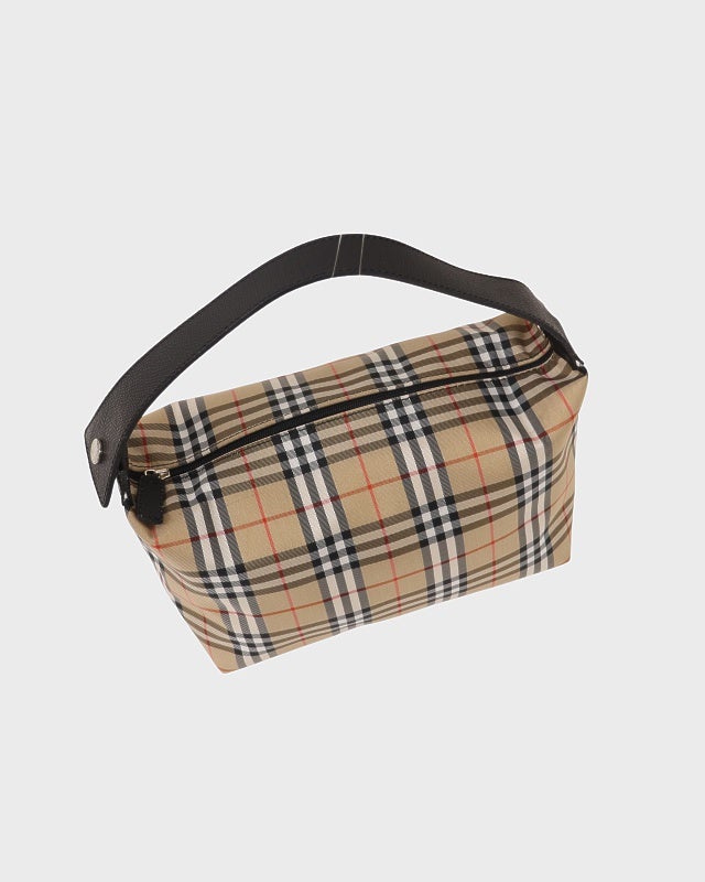 BURBERRY チェック柄ハンドバッグ | Hedy