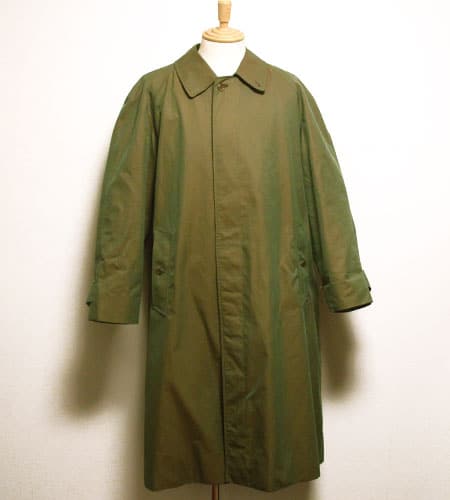 古着/USED] 60's イングランド製 バーバリー 玉虫色 ステンカラー