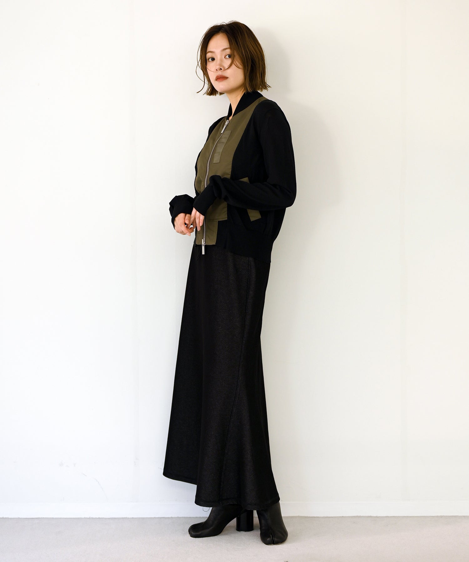 Knit Docking Blouson
