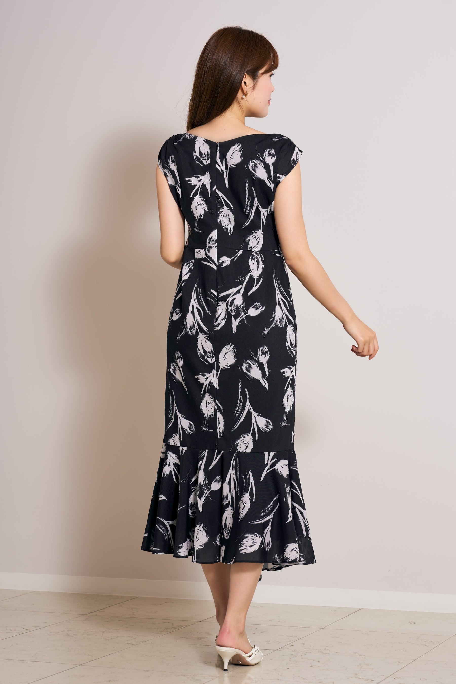 Lea Fleur Ruffled Dress