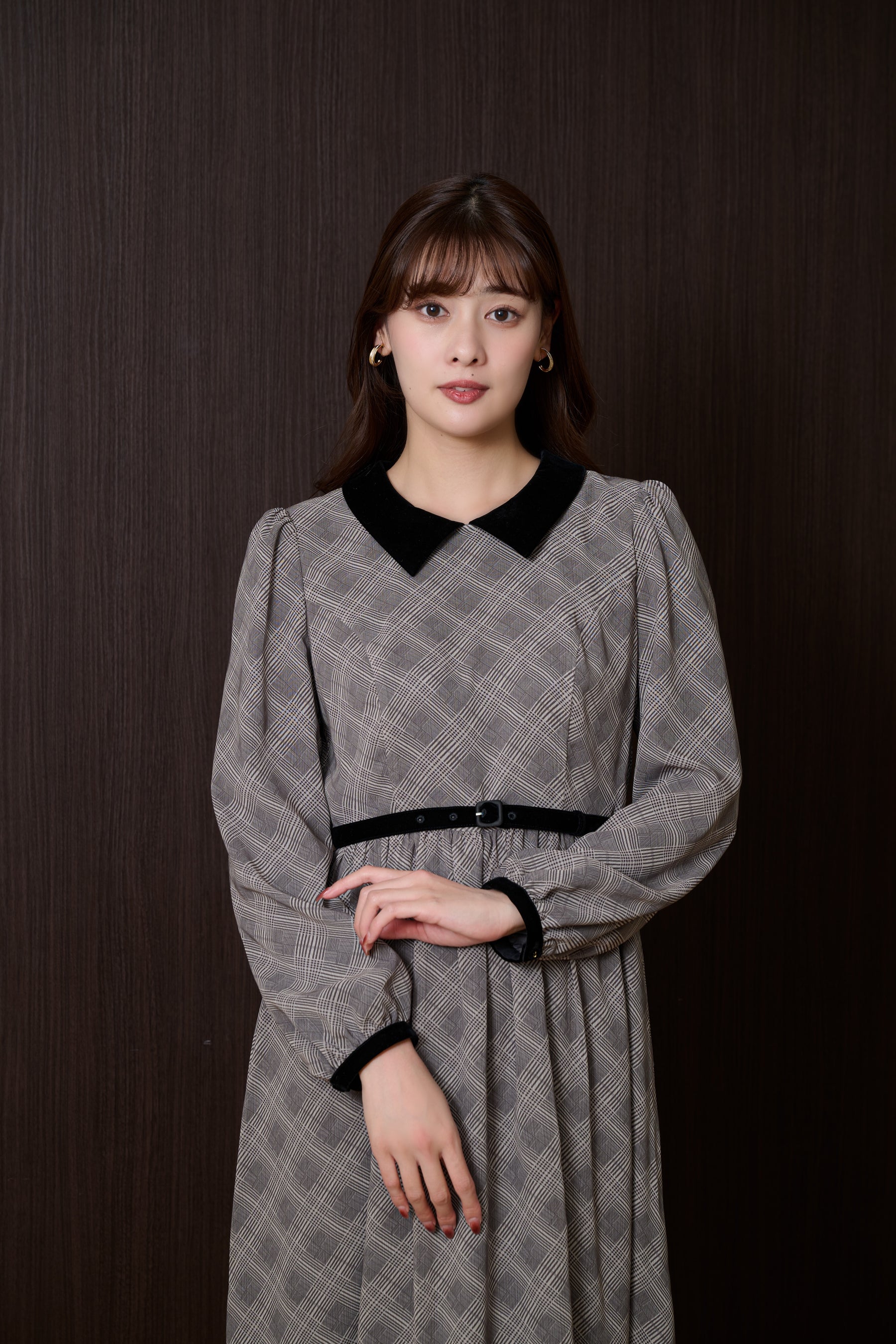 Bristol Plaid Ribbon Dress