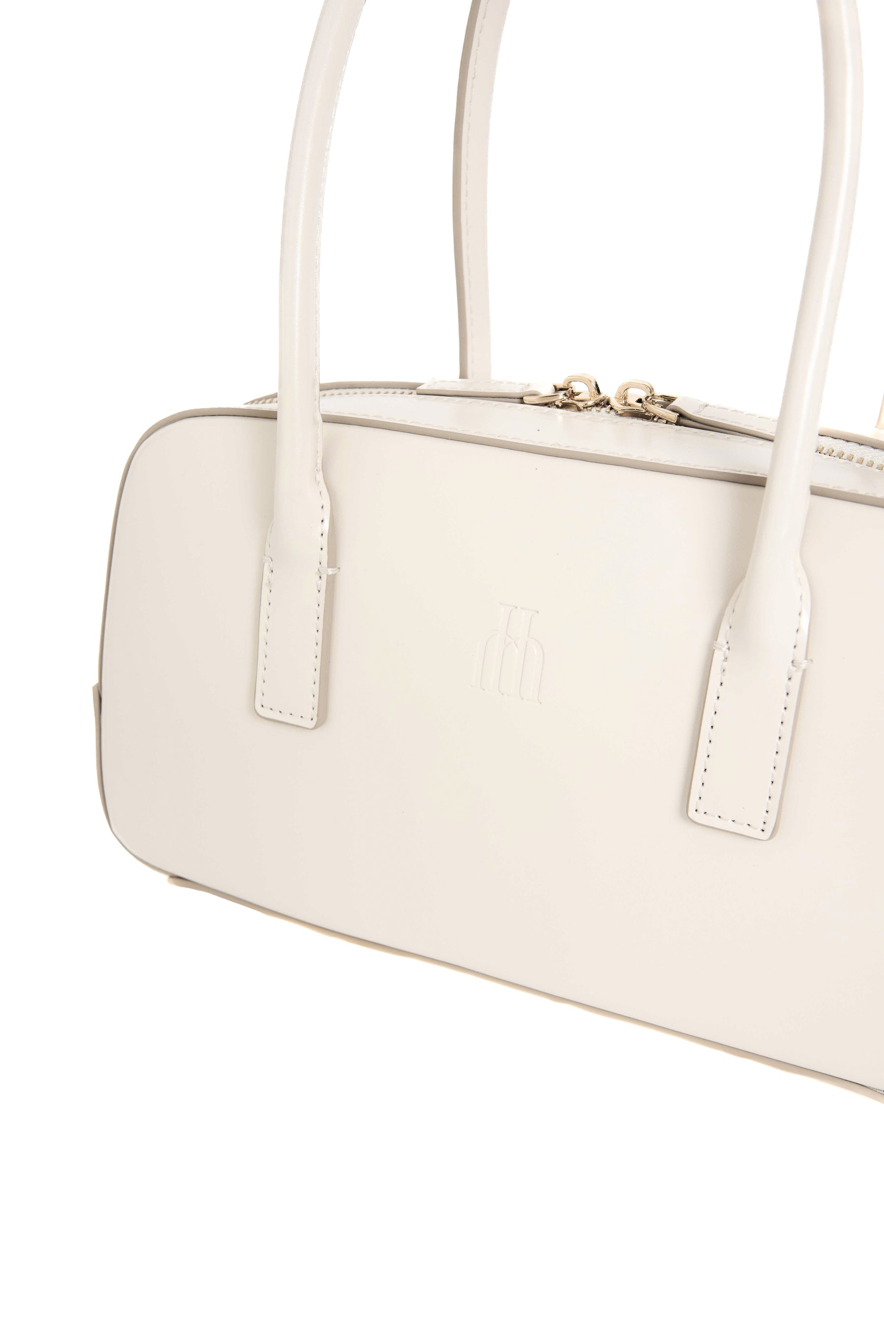 Trois Logo Mini Boston Bag